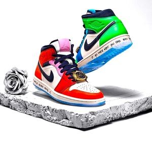 Jordan 1 Mid SE Fearless Melody Ehsani (W)